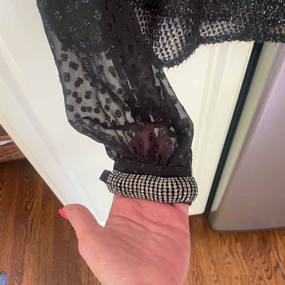 NWT Authentic Cavali Class Silk Top- Small